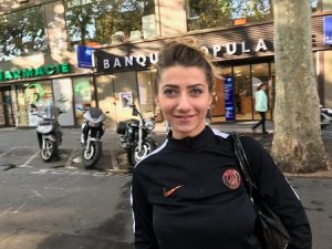 Zoë à répondu a des questions sur l'équipe de France en vue de la prochaine coupe du monde