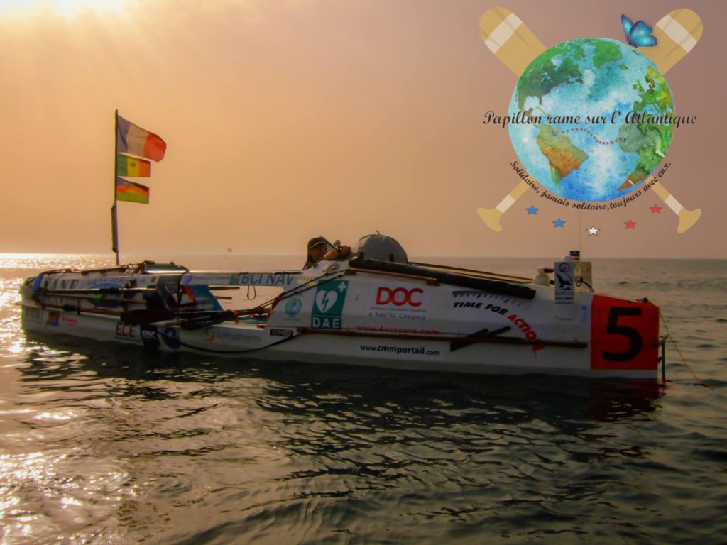 Christophe Papillon fera le trajet en rame des Iles Canaries à la Martinique à bord de l'aviron RKKD. La traversée se fera en solitaire pour aider les orphelins et les familles de militaires tombés au combat. 