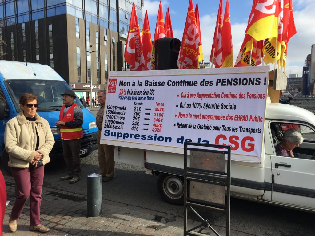 Hausse de la CSG, baisse des pensions. Les retraités comptaient bien se faire entendre à Toulouse. 