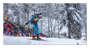 Martin Fourcade au Grand-Bornand, saison 2017-2018