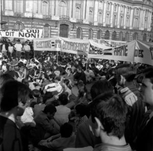 Des nuits d'émeutes étaient organisées en Mai 1968 à Toulouse ©André Cros-CC BY-SA 4.0