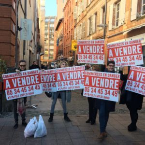 Les commerçants de Toulouse sont en colère