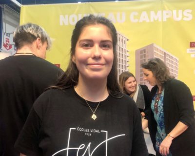 Inès, 20 ans, étudiante à l'école vidal