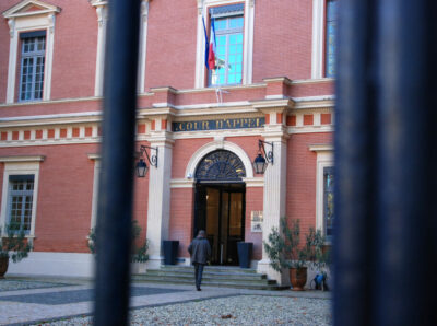 Entrée de la Cour d'appel de Toulouse