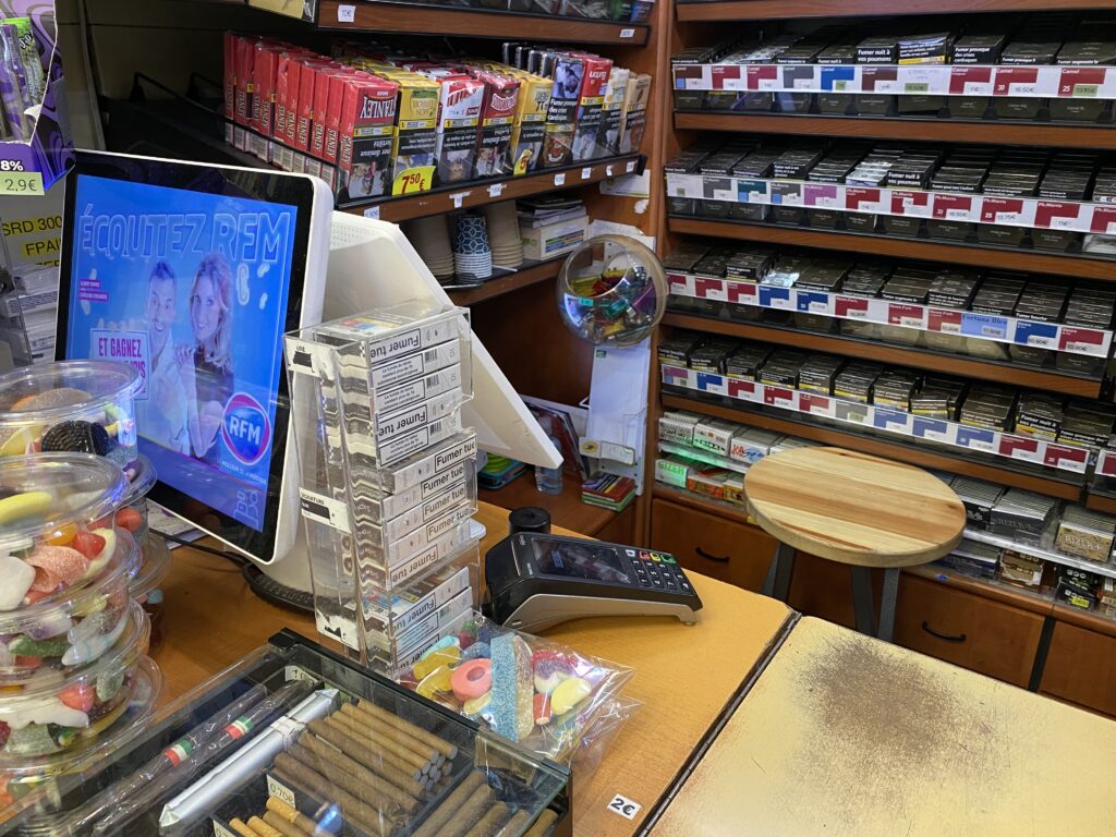 Bureau de tabac Place Dupuy à Toulouse.
Crédit photo @JeremyPages